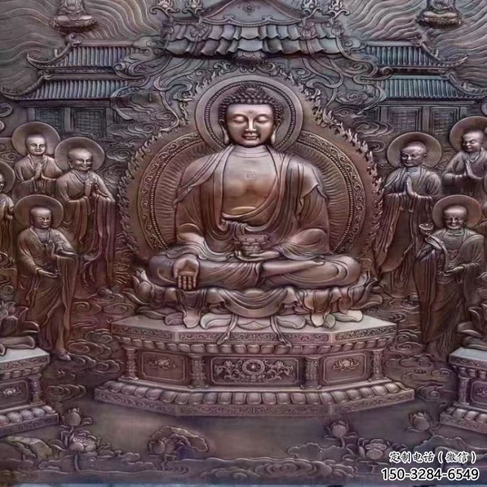 大渡口鍛銅浮雕常用，寺廟景觀，黃銅佛像浮雕生產(chǎn)商