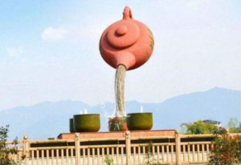 思茅公園天壺雕塑工廠，不銹鋼材質(zhì)，圓雕形式