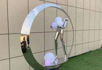 上城仙子雕塑展品，公園小品，景觀圓環(huán)仙子雕塑生產(chǎn)商