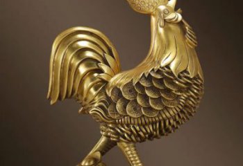 衢州園林小雞雕塑，文化標(biāo)識，電鍍工藝