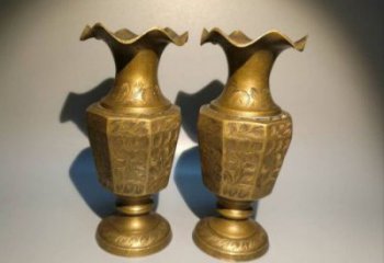 臺(tái)州花瓶雕塑定價(jià)，鑄銅工藝，銅花瓶雕塑制作廠(chǎng)家