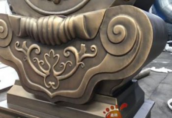 下城抱箍鑄造觀賞型，露天雕塑，鑄銅抱箍雕塑訂做