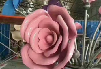 合川牡丹花雕塑工廠優(yōu)選，城市裝飾，牡丹花花朵雕塑供給