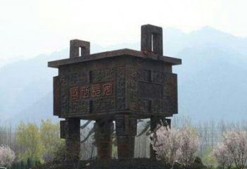 萬(wàn)盛廣場(chǎng)銅鼎