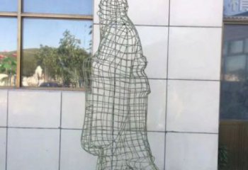 黔江鏤空孔子雕塑服務(wù)商，景觀雕塑，鐵藝校園人物雕塑選定