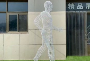 沙坪壩鏤空運(yùn)動(dòng)員雕塑服務(wù)商，美陳雕塑，鐵藝體育人物雕塑精選