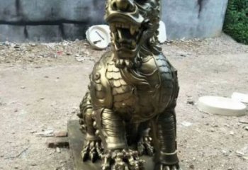 合川校園麒麟雕塑，拉絲海洋雕塑，卡通主題